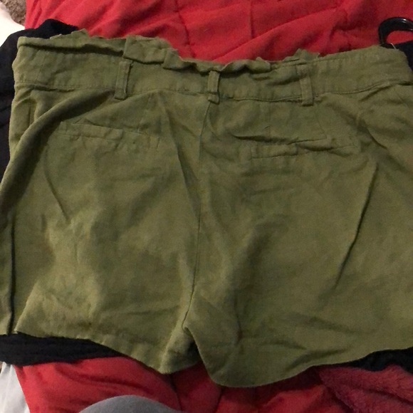 Army green shorts - Picture 2 of 2